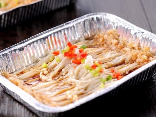 章贡锡纸烤金针菇